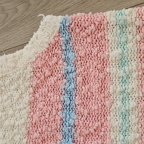 Vintage Soft Girl Pastels Eclectic Grandpa Knubby Pastel Sleeveless Top, Med - Picture 5 of 11